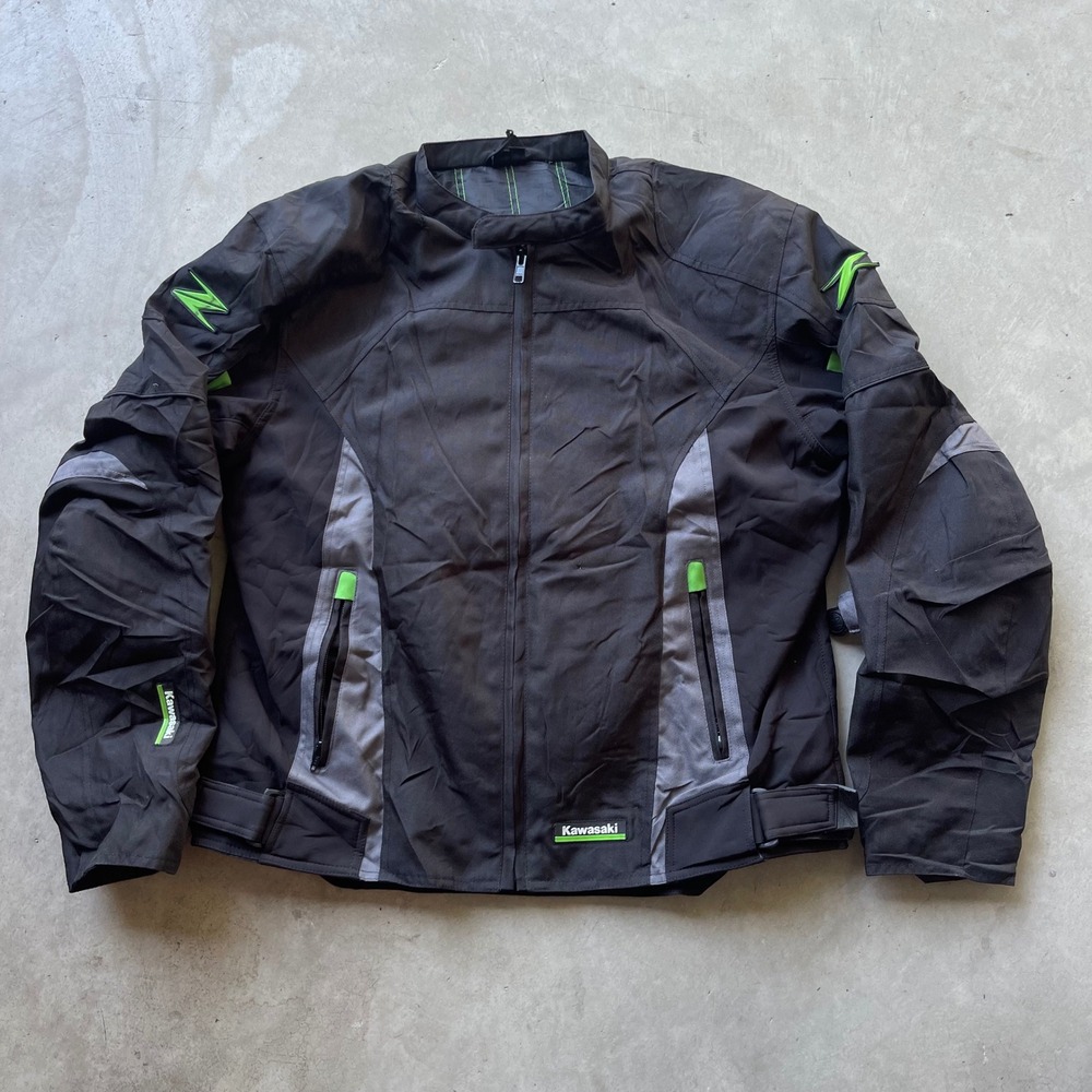 Kawasaki Z Genuine Accessories Vault Armor Motorcycle Jacket Black XL Mens
